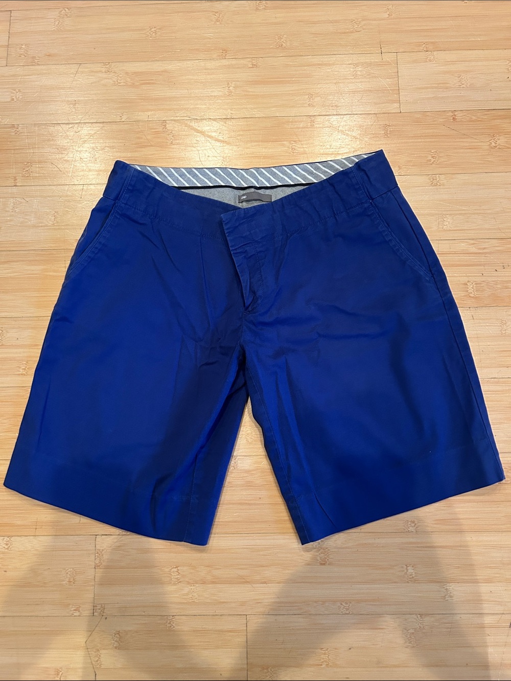 GAP Women's Royal Blue Flat-Front Shorts